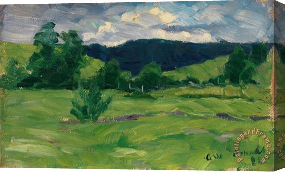 Gustav Wentzel Summer Stretched Canvas Print / Canvas Art