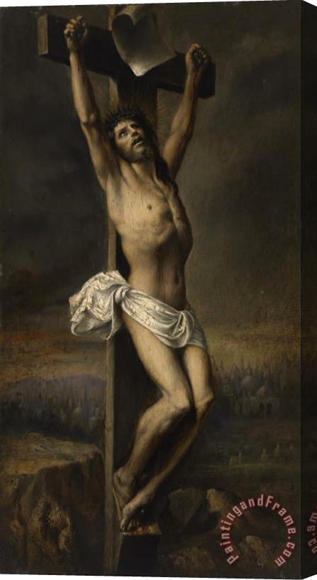 Gustave Dore Christ on The Cross Stretched Canvas Painting / Canvas Art