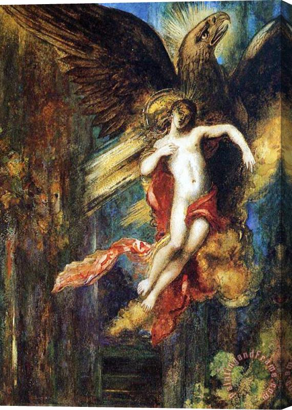 Gustave Moreau Ganymede Stretched Canvas Print / Canvas Art