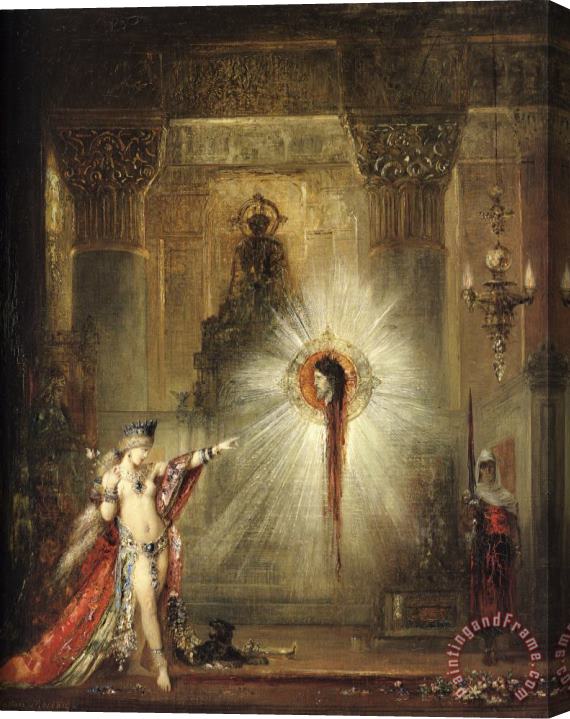 Gustave Moreau The Apparition II Stretched Canvas Print / Canvas Art