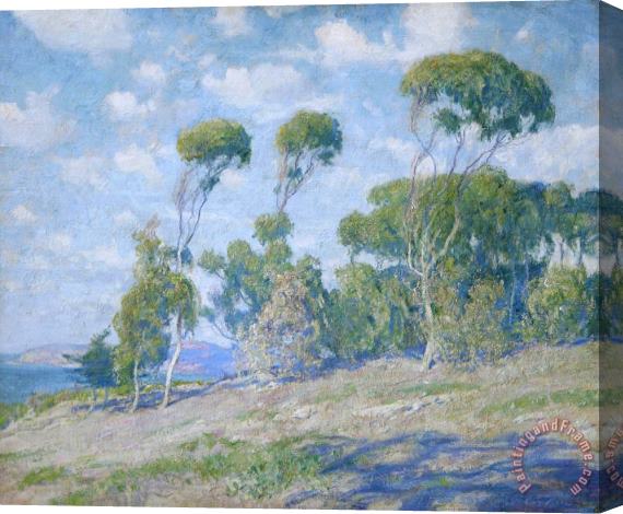 Guy Rose Laguna Trees Stretched Canvas Print / Canvas Art