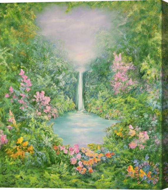 Hannibal Mane The Waterfall Stretched Canvas Print / Canvas Art