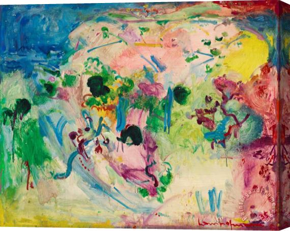 Hans Hofmann Untitled (landscape), 1935 Stretched Canvas Print / Canvas Art