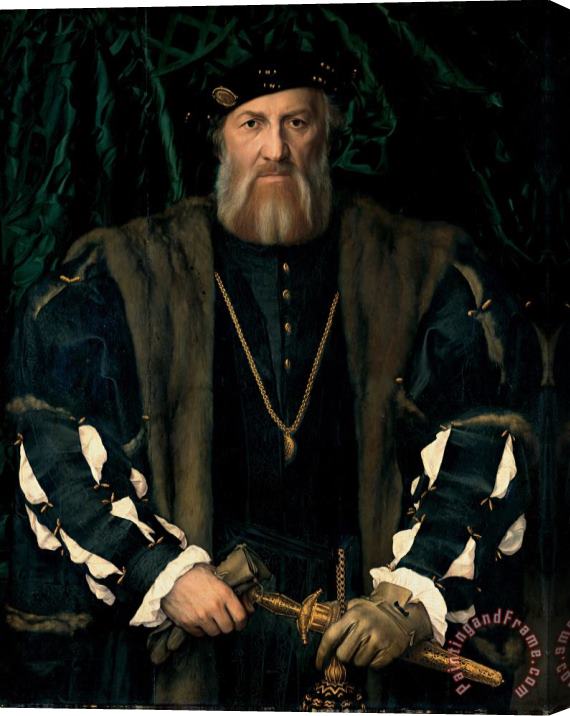 Hans Holbein the Younger Charles De Solier, Sieur De Morette Stretched Canvas Painting / Canvas Art