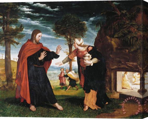 Hans Holbein the Younger Noli Me Tangere Stretched Canvas Painting / Canvas Art
