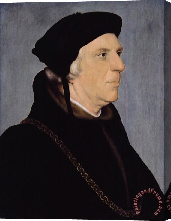 Hans Holbein the Younger Sir William Butts, Physician Stretched Canvas Painting / Canvas Art