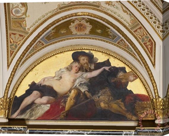 Hans Makart Peter Paul Rubens Stretched Canvas Print / Canvas Art