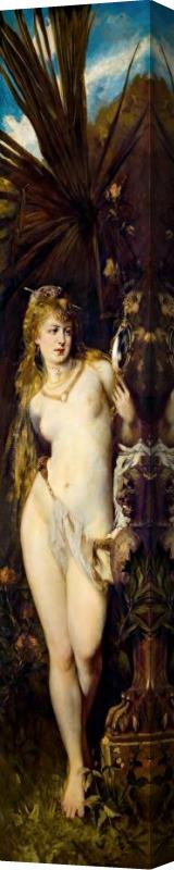 Hans Makart The Five Senses Seeing Stretched Canvas Painting / Canvas Art