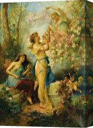 Alois Hans Schram Canvas Paintings For Sale Page 2 Art Prints For Sale