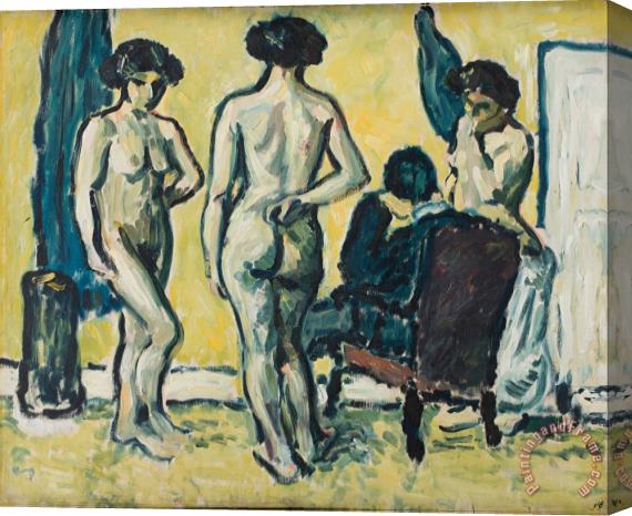 Harald Giersing The Judgment of Paris Stretched Canvas Painting / Canvas Art