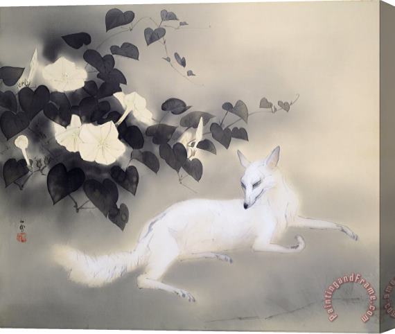 Hashimoto Kansetsu Summer Evening Stretched Canvas Print / Canvas Art