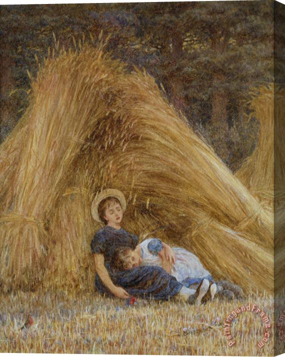 Helen Allingham Past Work Stretched Canvas Painting / Canvas Art