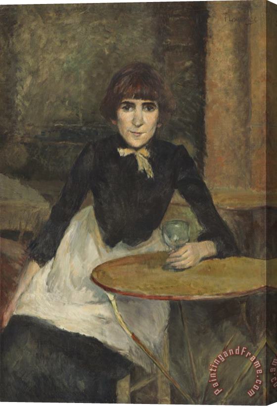 Henri de Toulouse-Lautrec A La Bastille (jeanne Wenz) Stretched Canvas Painting / Canvas Art
