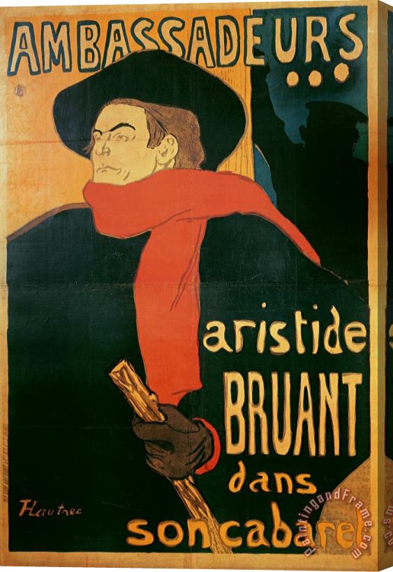 Henri de Toulouse-Lautrec Ambassadeurs Stretched Canvas Print / Canvas Art