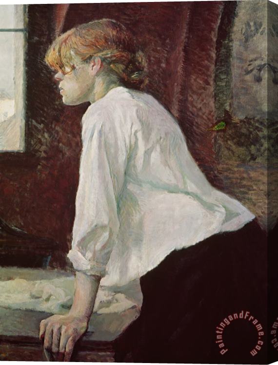 Henri de Toulouse-Lautrec The Laundress Stretched Canvas Painting / Canvas Art