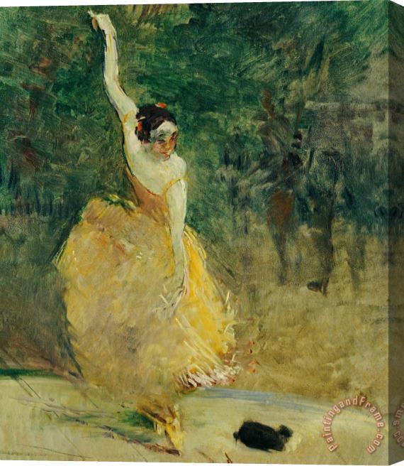 Henri de Toulouse-Lautrec The Spanish Dancer Stretched Canvas Print / Canvas Art