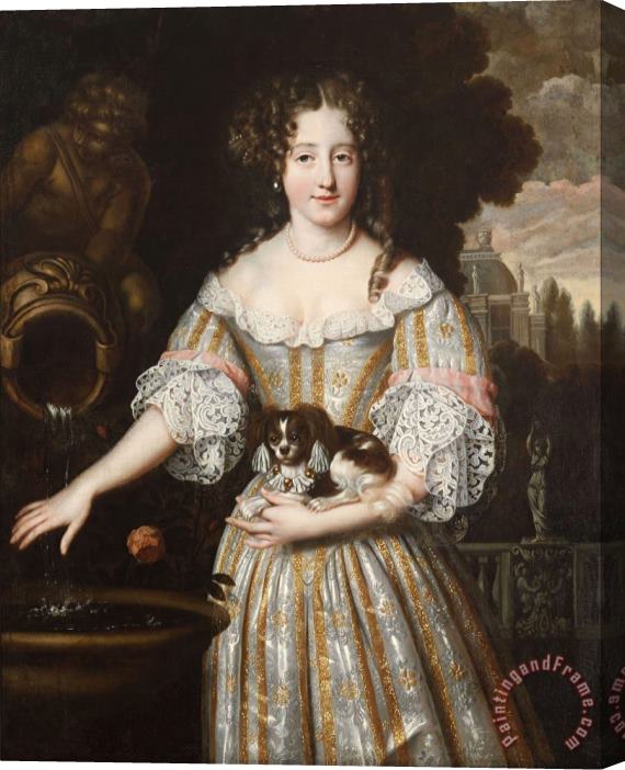 Henri Gascard Louise De Keroualle, Duchess of Portsmouth Stretched Canvas Print / Canvas Art
