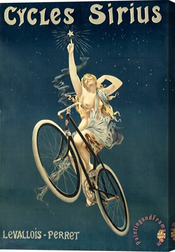 Henri Gray Cycles Sirius Stretched Canvas Painting / Canvas Art