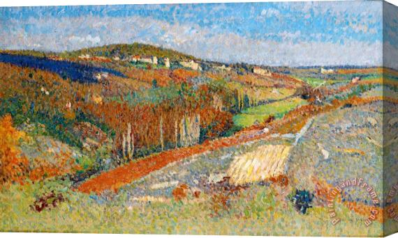 Henri Jean Guillaume Martin Sals (commune De Labastide Du Vert) Stretched Canvas Painting / Canvas Art