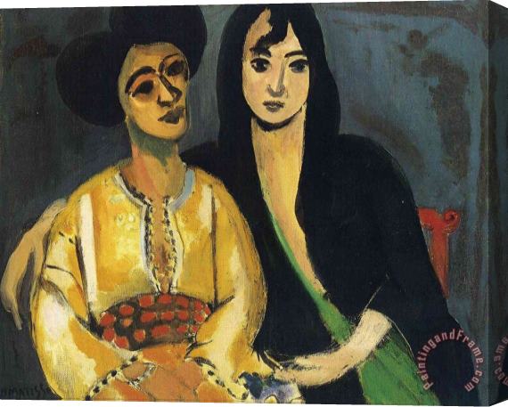 Henri Matisse Aicha And Laurette 1917 Stretched Canvas Print / Canvas Art