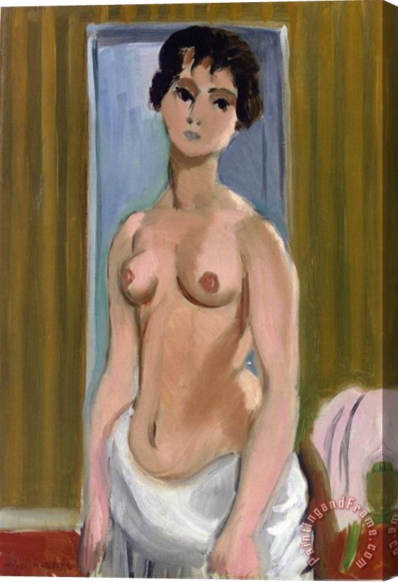 Henri Matisse Body of a Girl 1918 Stretched Canvas Painting / Canvas Art