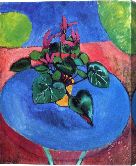 Henri Matisse Cyclamen Pourpre 1912 Stretched Canvas Painting / Canvas Art
