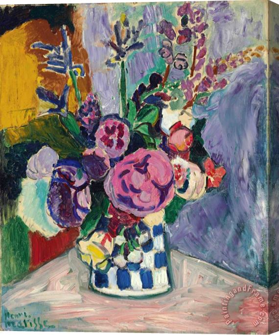Henri Matisse Les Pivoines Stretched Canvas Print / Canvas Art