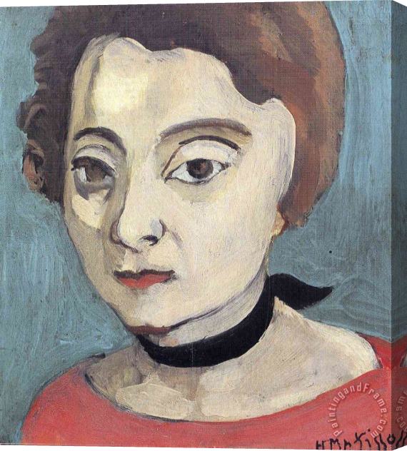 Henri Matisse Marguerite Stretched Canvas Print / Canvas Art