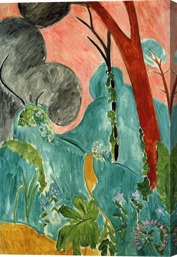 Henri Matisse Moraccan Garden 1912 Stretched Canvas Painting / Canvas Art