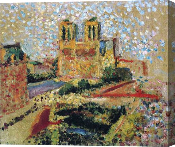 Henri Matisse Notre Dame Stretched Canvas Painting / Canvas Art