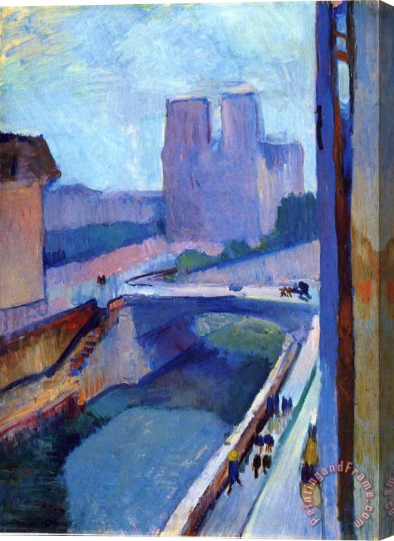 Henri Matisse Notre Dame Sunrise 1902 Stretched Canvas Painting / Canvas Art