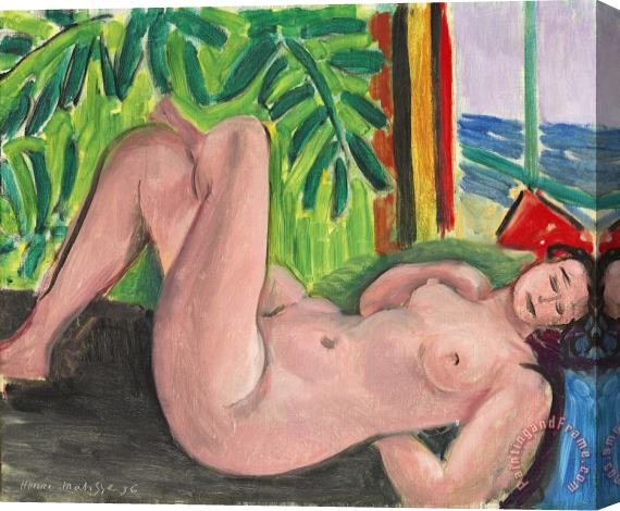 Henri Matisse Nu Aux Jambes Croisees Stretched Canvas Print / Canvas Art