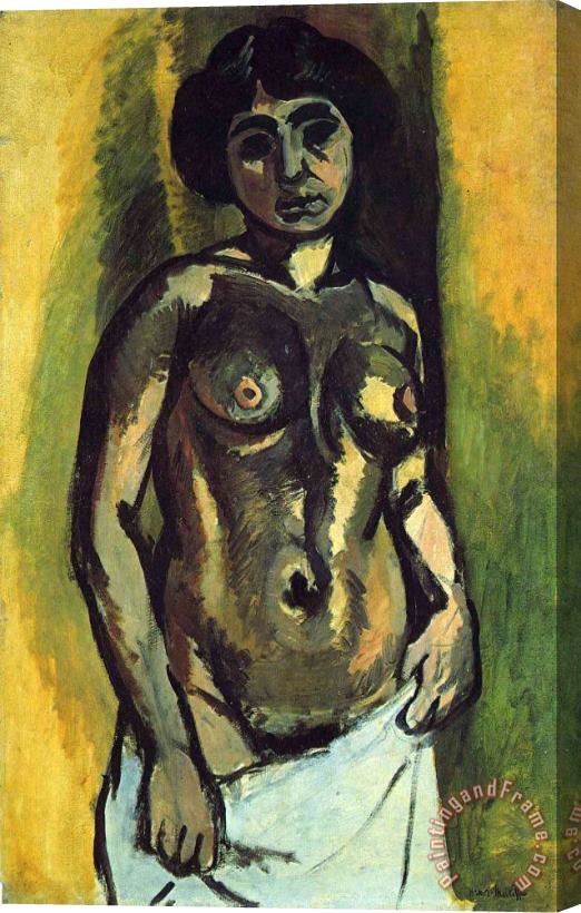 Henri Matisse Nude Black And Gold 1908 Stretched Canvas Painting / Canvas Art