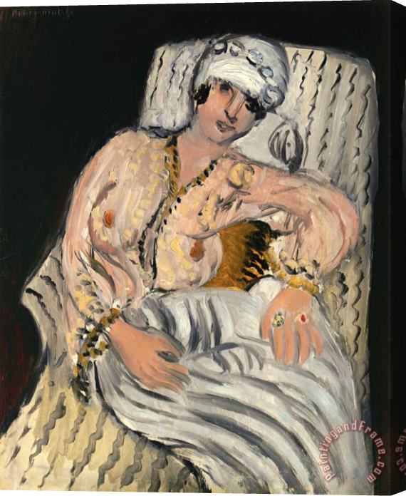 Henri Matisse Odalisque 1917 Stretched Canvas Painting / Canvas Art