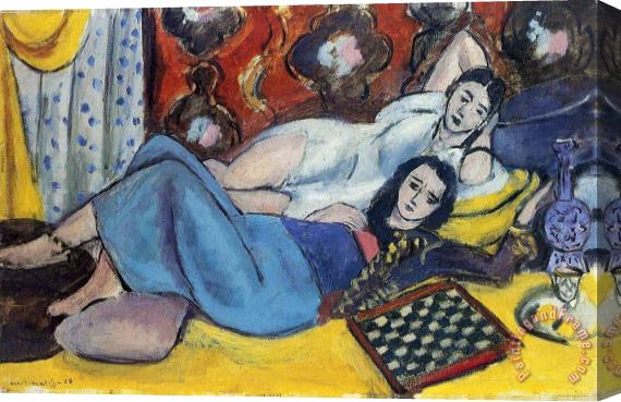 Henri Matisse Odalisques 1928 Stretched Canvas Painting / Canvas Art