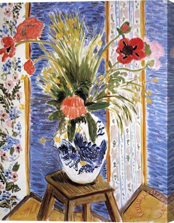 Henri Matisse Poppies Stretched Canvas Painting / Canvas Art