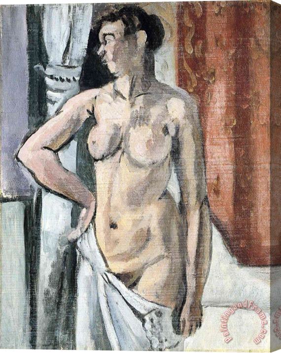 Henri Matisse Standing Nude Stretched Canvas Print / Canvas Art