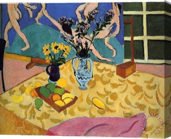 Henri Matisse Still Life with Dance 1909 Stretched Canvas Painting / Canvas Art