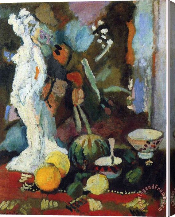 Henri Matisse Still Life with Statuette Stretched Canvas Print / Canvas Art