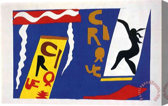 Henri Matisse The Circus 1947 Stretched Canvas Painting / Canvas Art
