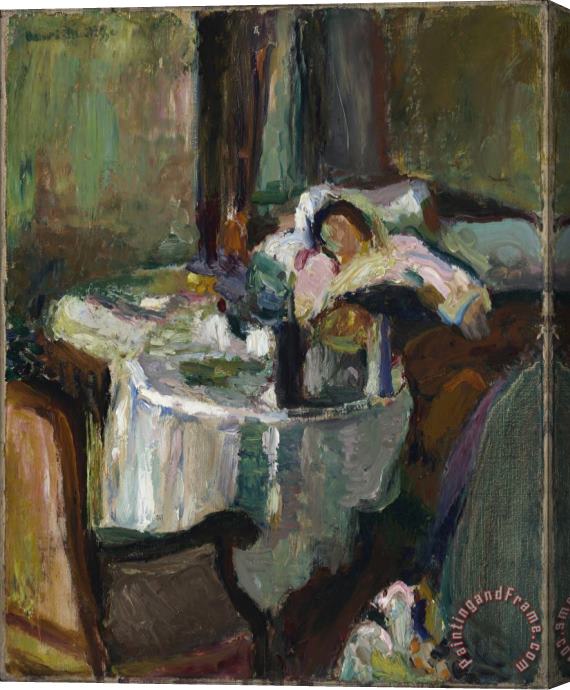 Henri Matisse The Convalescent Woman (the Sick Woman) Stretched Canvas Print / Canvas Art