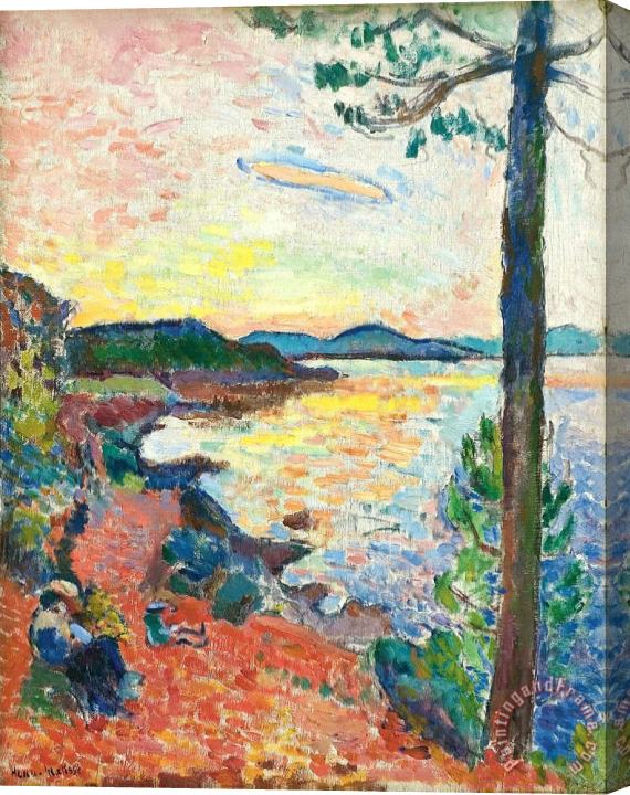 Henri Matisse The Gulf Of Saint Tropez Stretched Canvas Painting / Canvas Art