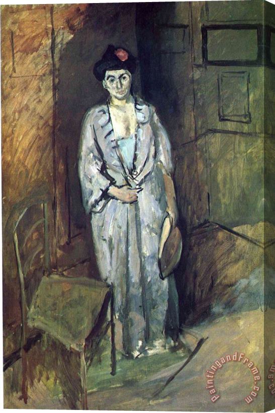 Henri Matisse The Japanese Lady 1901 Stretched Canvas Print / Canvas Art