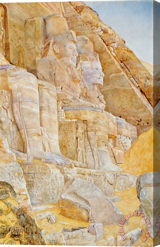 Henri Roderick Newmann Temple of Ramses II Stretched Canvas Painting / Canvas Art