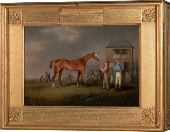 Henry Bernard Chalon Quiz, After His Last Race at Newmarket Stretched Canvas Painting / Canvas Art