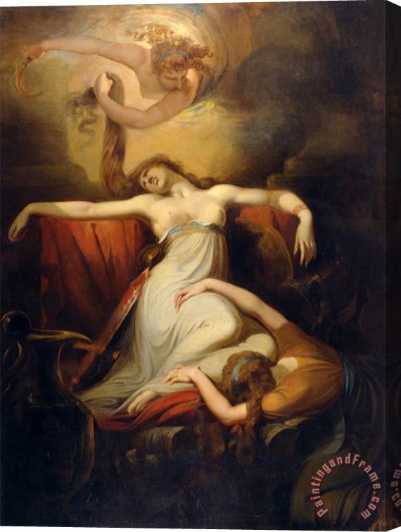 Henry Fuseli Dido Stretched Canvas Painting / Canvas Art