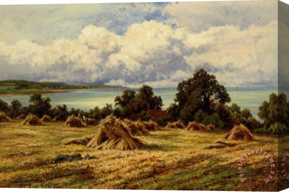 Henry Hillier Parker Harvest Time Stretched Canvas Painting / Canvas Art