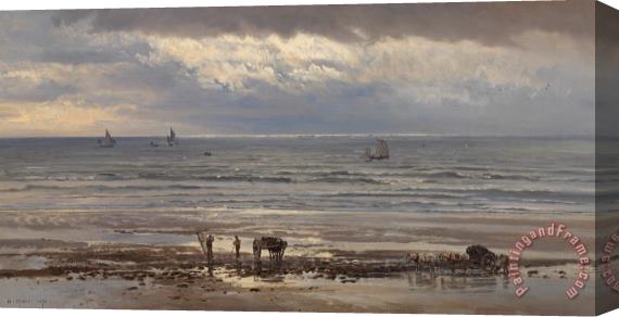 Henry Moore Kelp Gatherers Stretched Canvas Print / Canvas Art