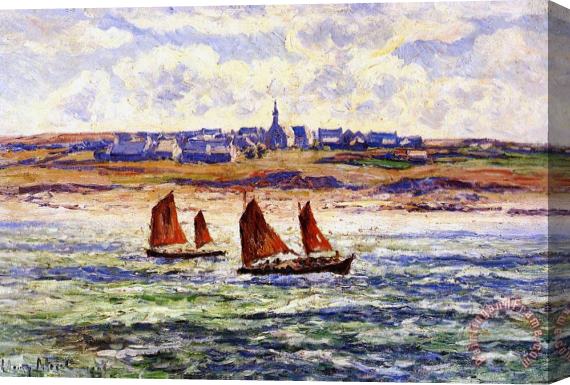 Henry Moret Brittany Stretched Canvas Painting / Canvas Art