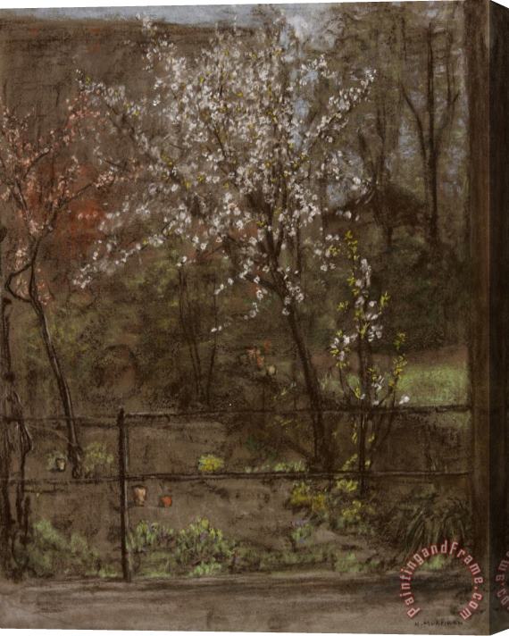 Henry Muhrmann Spring Blossoms Stretched Canvas Painting / Canvas Art